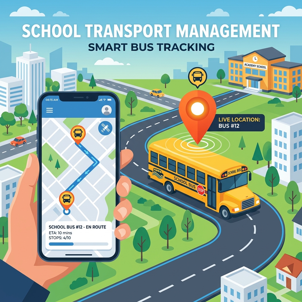 School Transport Management: Bus Tracking Basics for Administrators