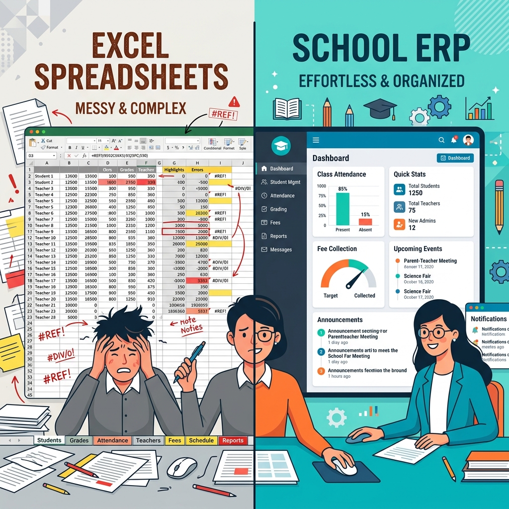 5 Signs Your School Needs an ERP Software (And Not Just Excel)