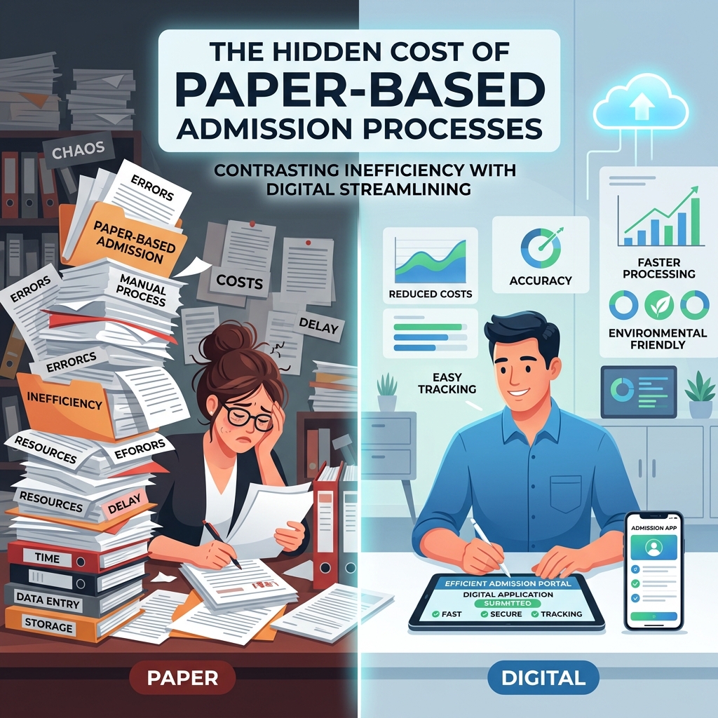 The Hidden Cost of Paper-Based Admission Processes