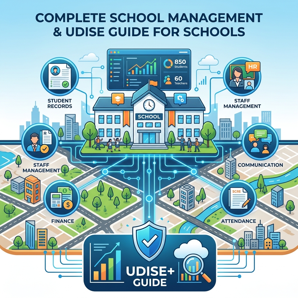 Complete School Management & UDISE Guide for Schools in Ahmedabad