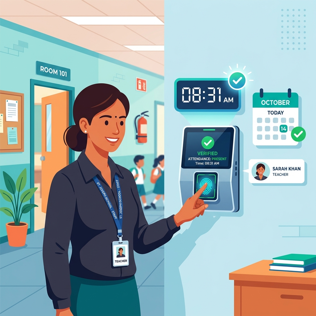 Teacher Attendance Tracking: From Registers to Biometrics