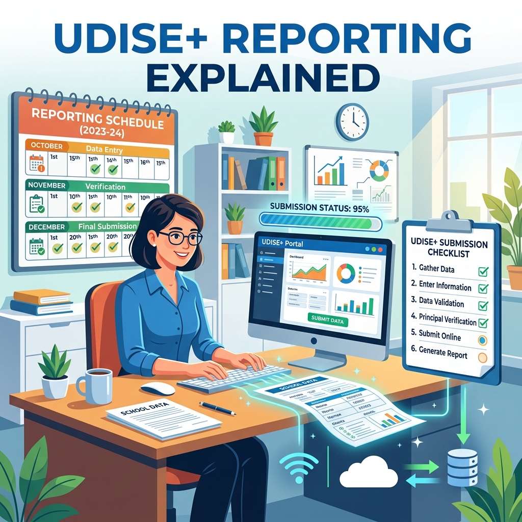 UDISE+ Reporting Explained: What Schools Must Submit and When